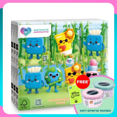 WATSONS Community Velvet Petite Hankies 3PlyX8SheetX18S