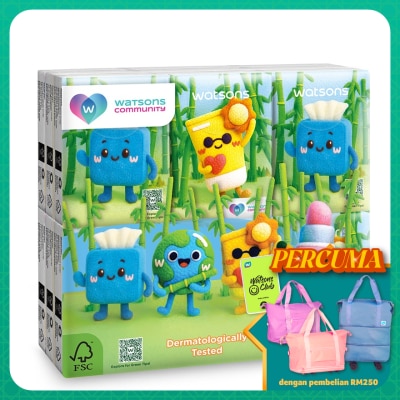 WATSONS Community Velvet Petite Hankies 3PlyX8SheetX18S