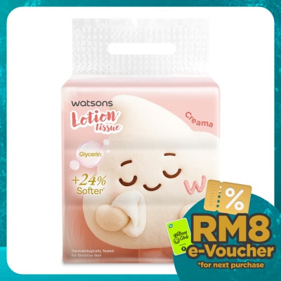 WATSONS Community Lotion Tissues 3PlyX100SheetX3S