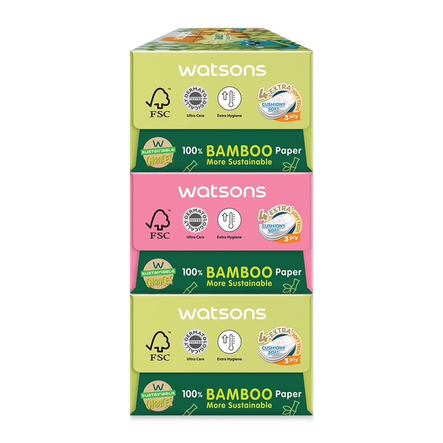 Velvet Facial Tissues (Box) 3plyX100SheetX3S
