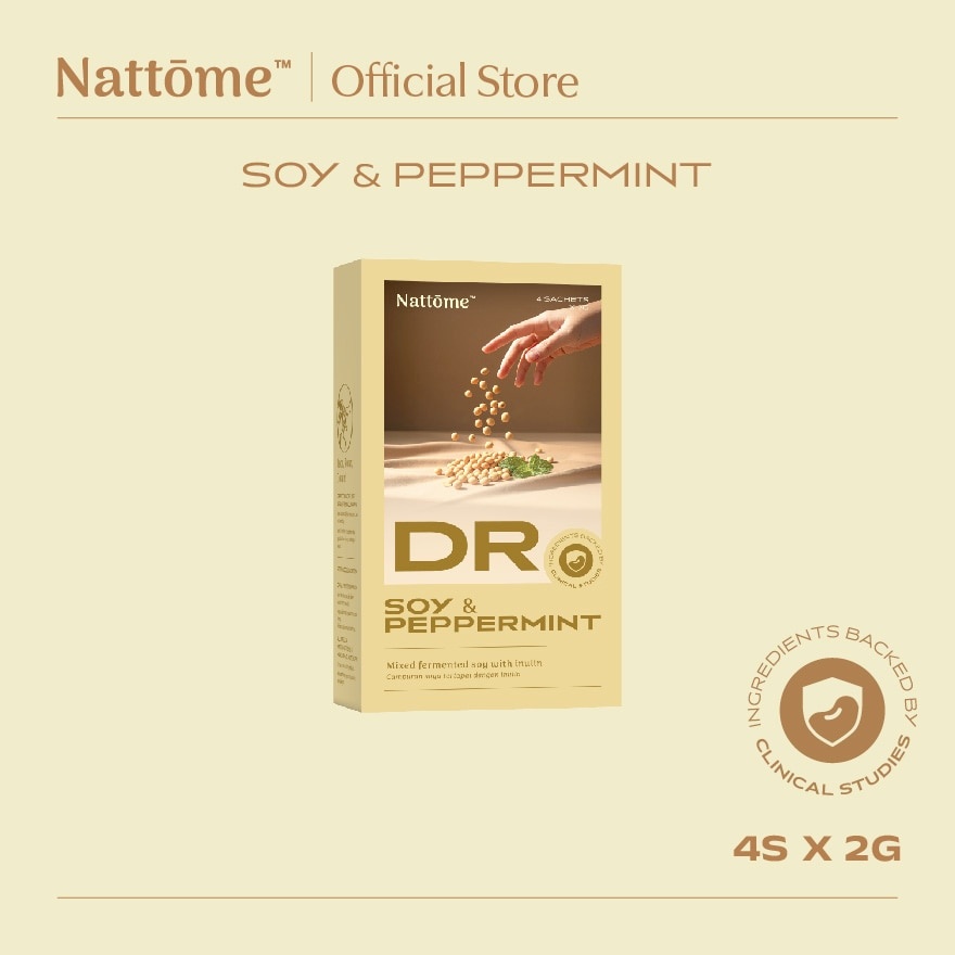 Dr Soy & Peppermint Mixed Fermented Soy With Inulin 4s X 2g image