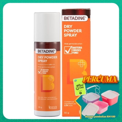 BETADINE - Dry Powder Spray 55g