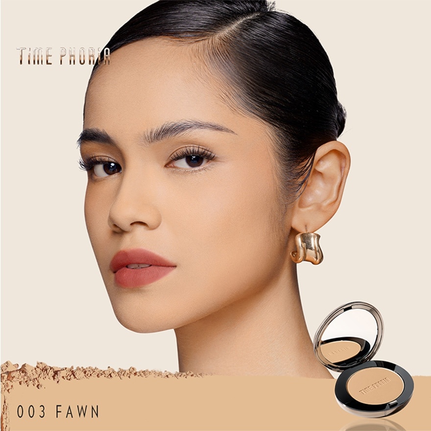 Timeless Optima Cover Blur Skin Perfection Powder Foundation 003 Fawn