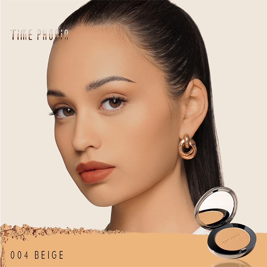 Timeless Optima Cover Blur Skin Perfection Powder Foundation 004 Beige