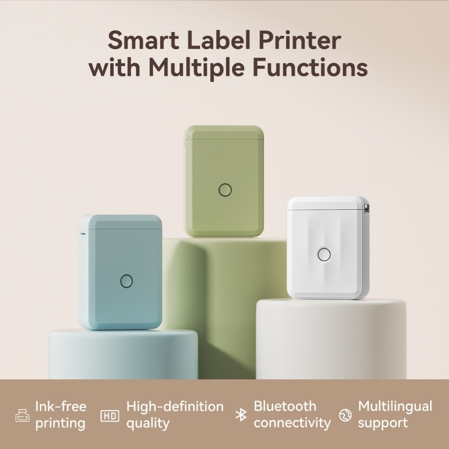 D110_M Portable Label Printer GREEN