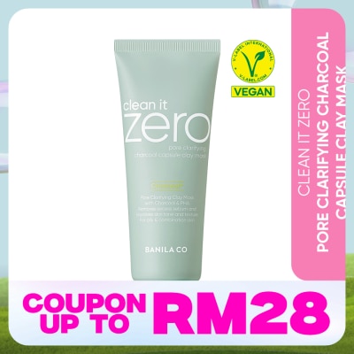 BANILA CO Clean It Zero Pore Clarifying Charcoal Capsule Clay Mask 100g