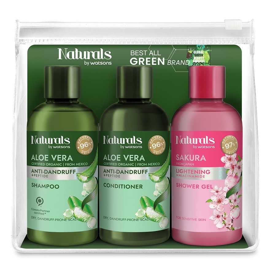 Aloe Vera & Sakura Travel Set 100ML*3