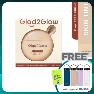 GLAD2GLOW Flawless Blurring Skin Tint 00 Affogato