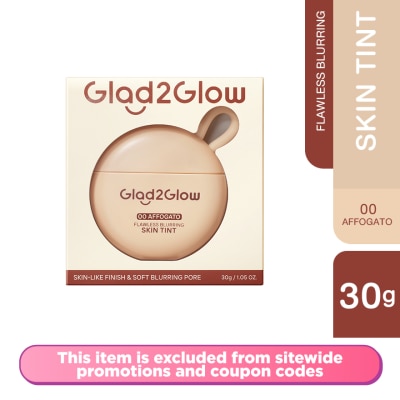 GLAD2GLOW - Flawless Blurring Skin Tint 00 Affogato