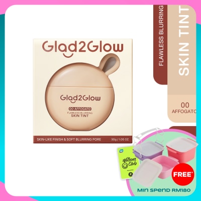 GLAD2GLOW Flawless Blurring Skin Tint 00 Affogato