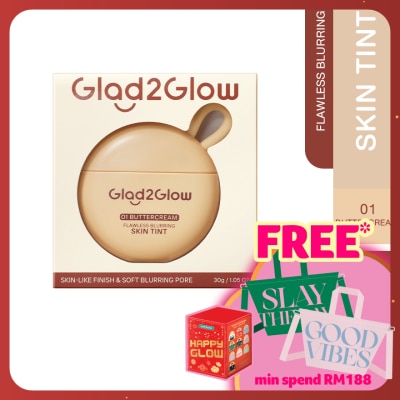 GLAD2GLOW Flawless Blurring Skin Tint 01 Buttercream