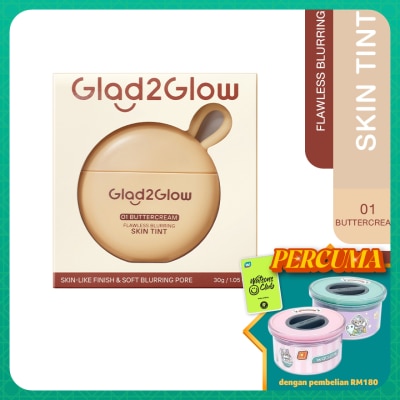 GLAD2GLOW Flawless Blurring Skin Tint 01 Buttercream