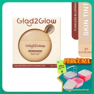 GLAD2GLOW - Flawless Blurring Skin Tint 01 Buttercream