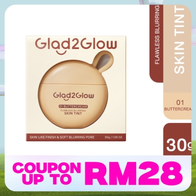 GLAD2GLOW Flawless Blurring Skin Tint 01 Buttercream