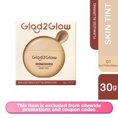 GLAD2GLOW - Flawless Blurring Skin Tint 01 Buttercream