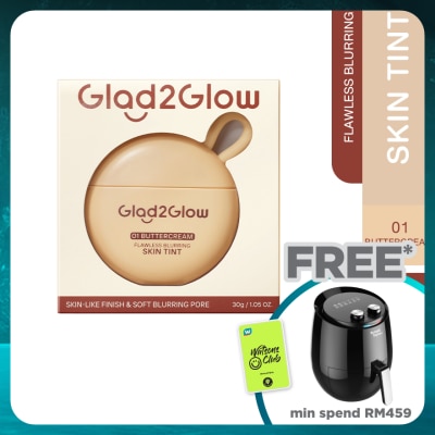 GLAD2GLOW Flawless Blurring Skin Tint 01 Buttercream