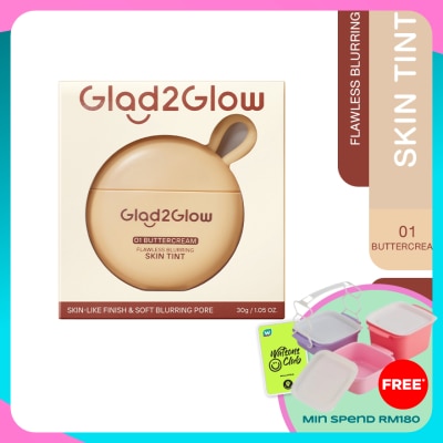 GLAD2GLOW Flawless Blurring Skin Tint 01 Buttercream