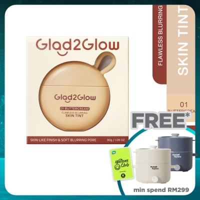 GLAD2GLOW Flawless Blurring Skin Tint 01 Buttercream