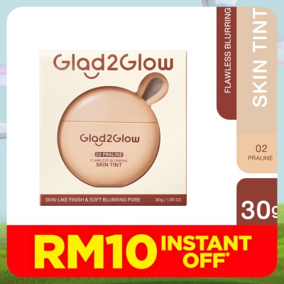 GLAD2GLOW Flawless Blurring Skin Tint 02 Praline