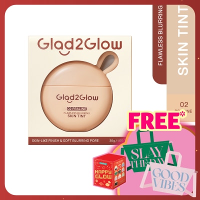 GLAD2GLOW Flawless Blurring Skin Tint 02 Praline
