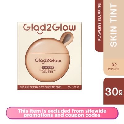 GLAD2GLOW - Flawless Blurring Skin Tint 02 Praline