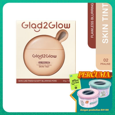 GLAD2GLOW Flawless Blurring Skin Tint 02 Praline