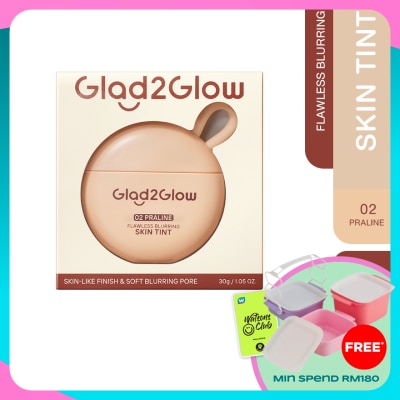 GLAD2GLOW Flawless Blurring Skin Tint 02 Praline
