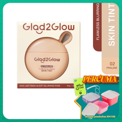 GLAD2GLOW - Flawless Blurring Skin Tint 02 Praline