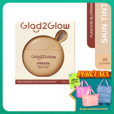 GLAD2GLOW - Flawless Blurring Skin Tint 03 Custard