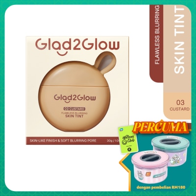 GLAD2GLOW Flawless Blurring Skin Tint 03 Custard
