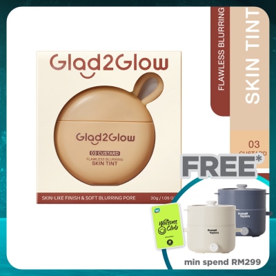 GLAD2GLOW Flawless Blurring Skin Tint 03 Custard