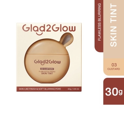 GLAD2GLOW Flawless Blurring Skin Tint 03 Custard