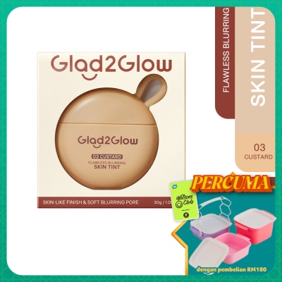 GLAD2GLOW - Flawless Blurring Skin Tint 03 Custard