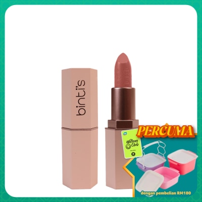 BINTI'S - Buttery Matte Lip Colour BC02 Rose Latte