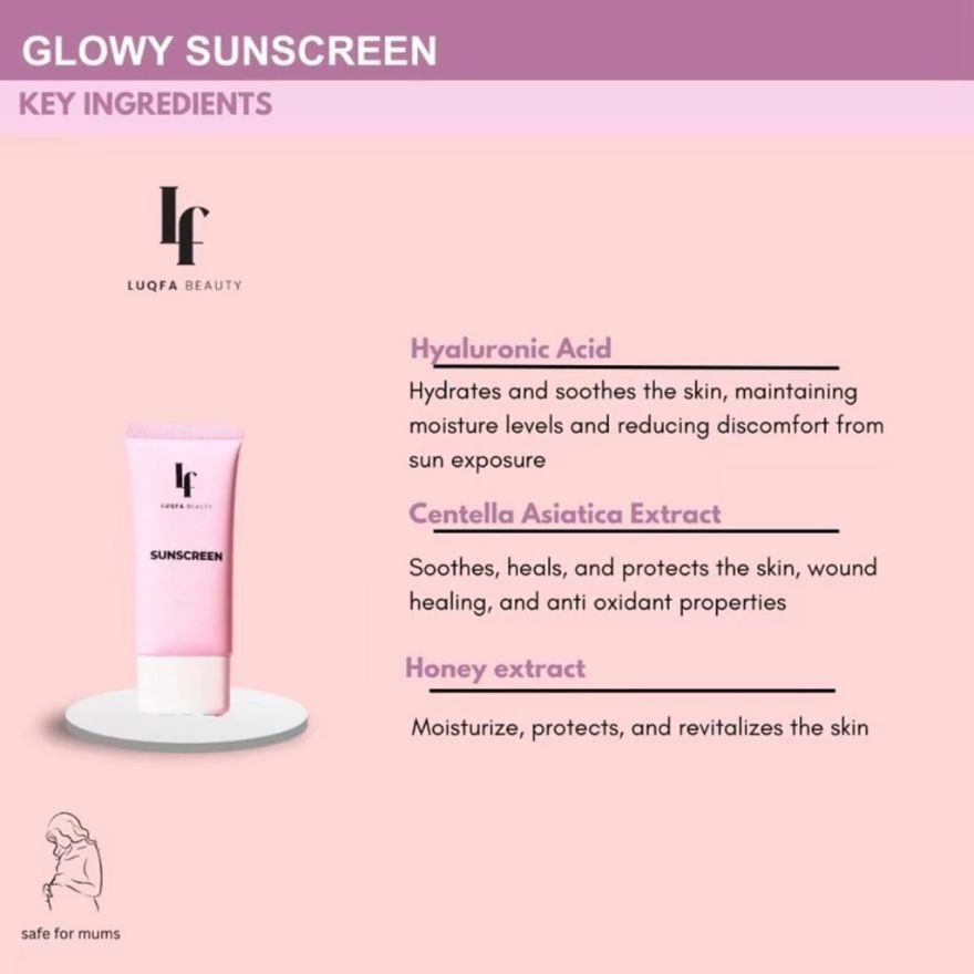 Glowy Sunscreen SPF 50 PA+++ 50ml