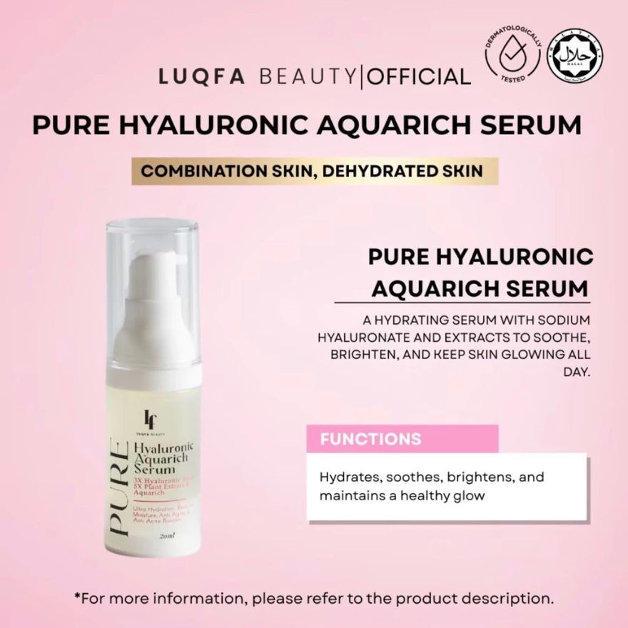 Pure Hyaluronic Aquarich Serum 20ml