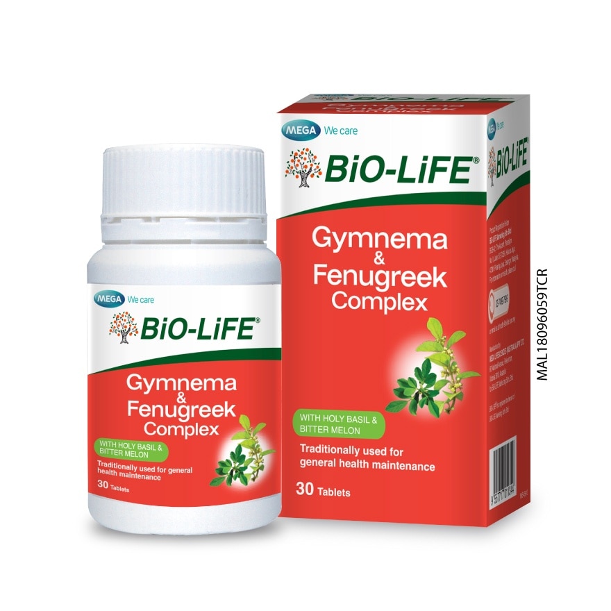 Gymnema & Fenugreek Complex 30s