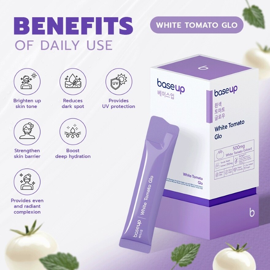 White Tomato Glo Ready To Dink 25g x 14s