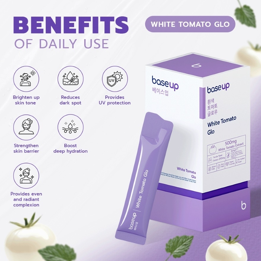 White Tomato Glo Ready To Drink 25g x 14s