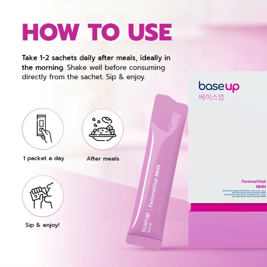 FemmeVital NMN Ready To Drink 25g x 14s