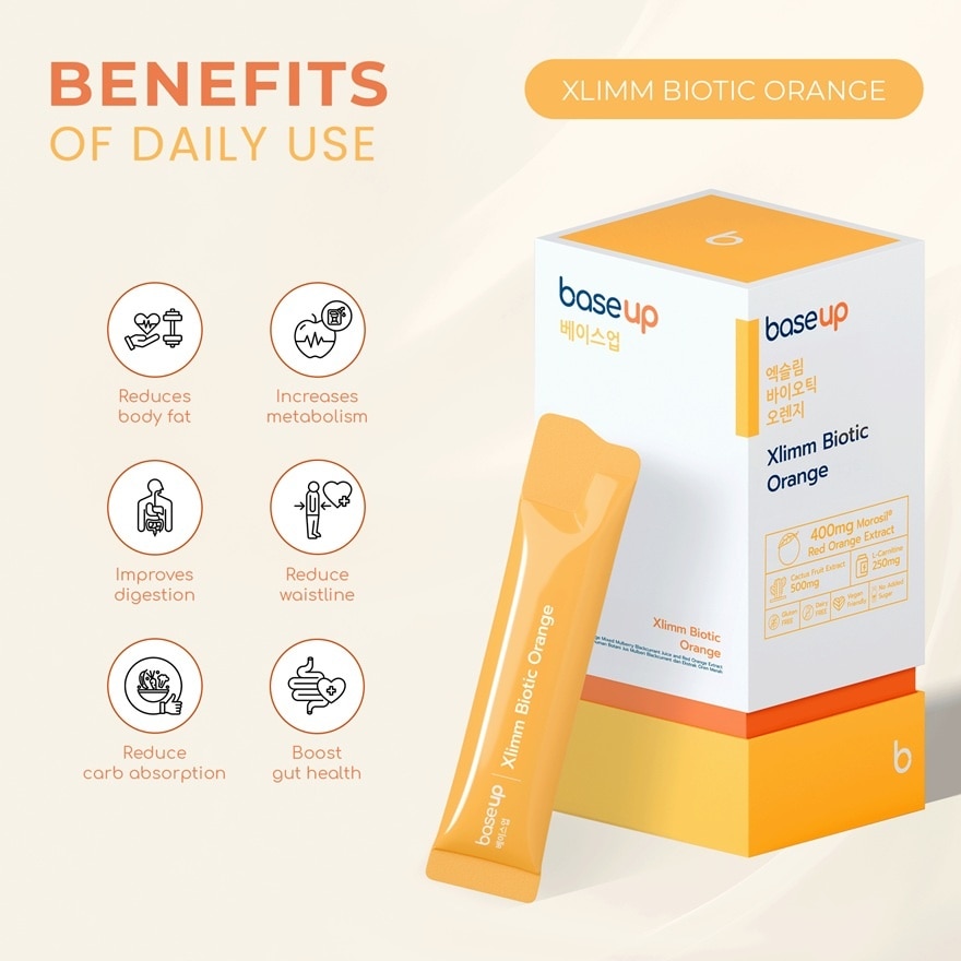 Xlimm Biotic Orange Ready To Drink 25g x 14s