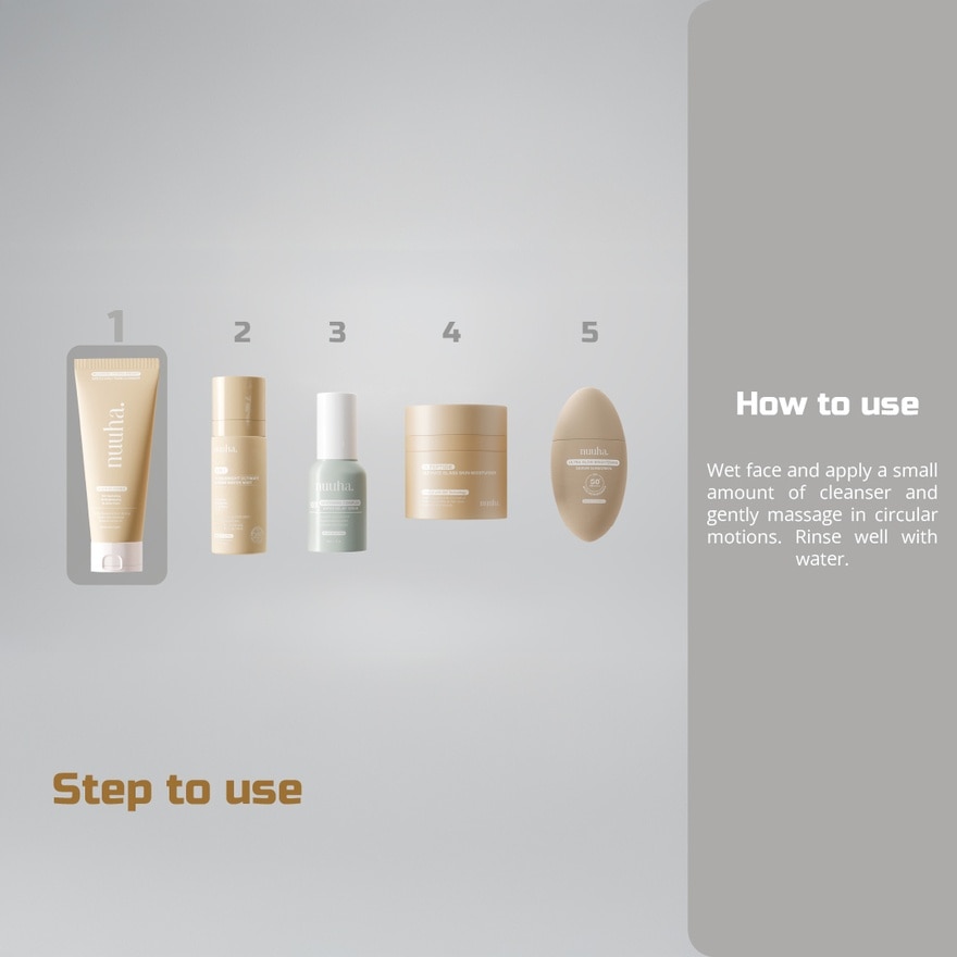 Beauty Mugwort Hydra Bright Gentle Daily Foam Cleanser 100ml