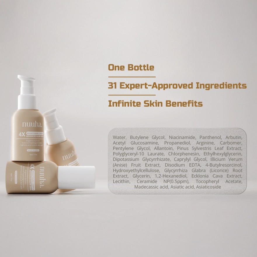 Beauty 4x Brightening Complex Advanced Glow Serum 30ml