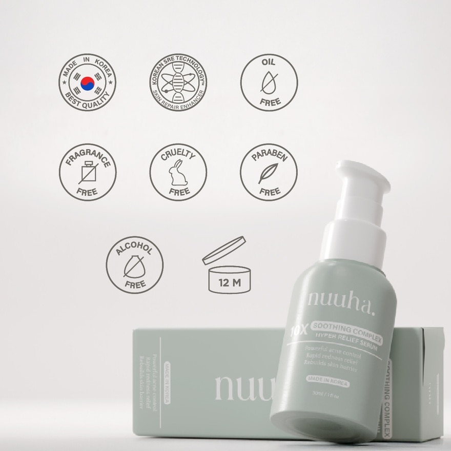 10x Soothing Complex Hyper Relief Serum 30ml