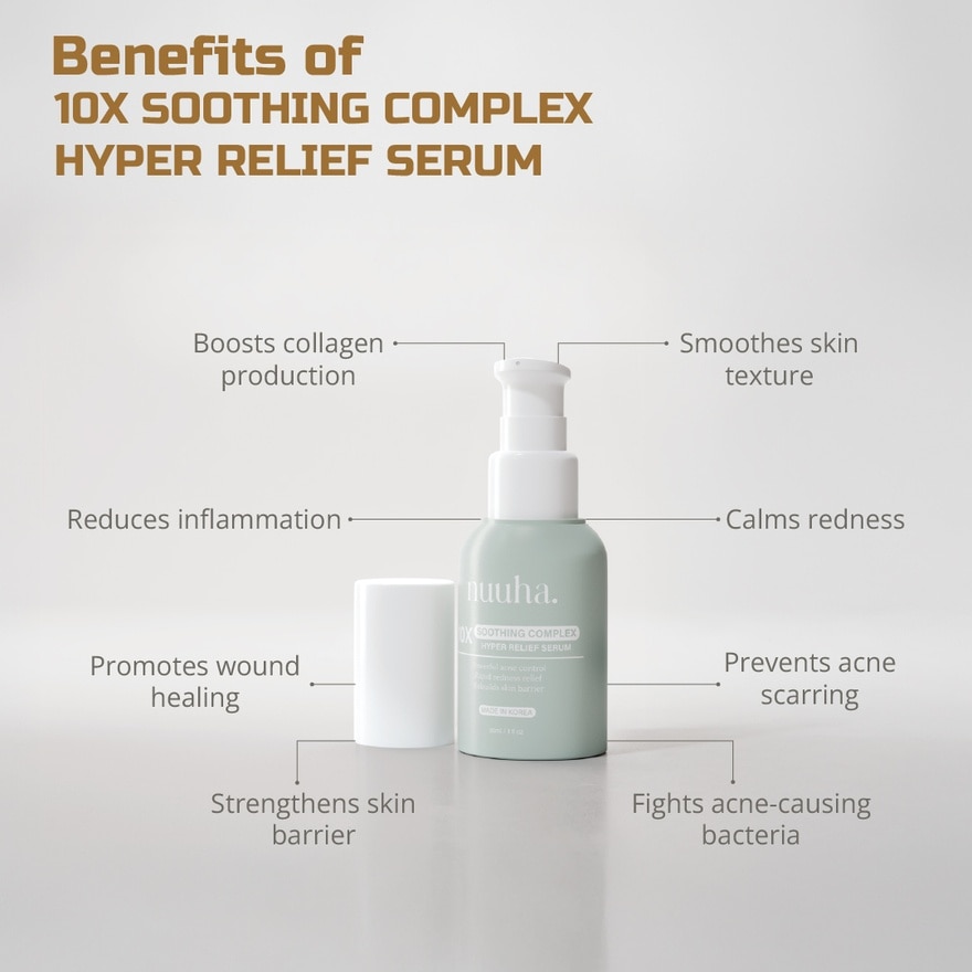 10x Soothing Complex Hyper Relief Serum 30ml