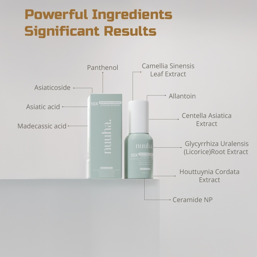 10x Soothing Complex Hyper Relief Serum 30ml
