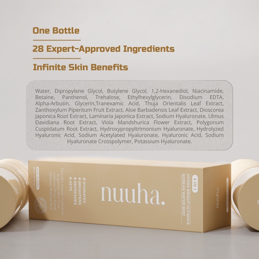 Beauty 4 in 1 Bright Ultimate Korean Water Mist 80ml