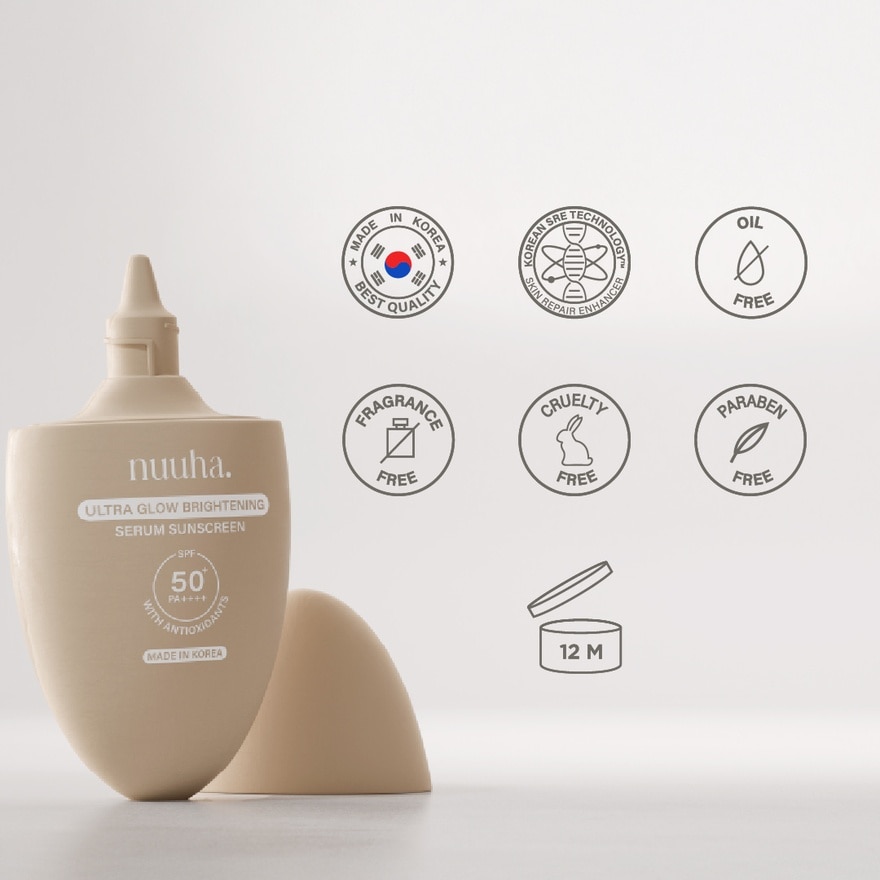 Beauty Ultra Glow Brightening Serum Sunscreen SPF50+ PA++++ 50ml