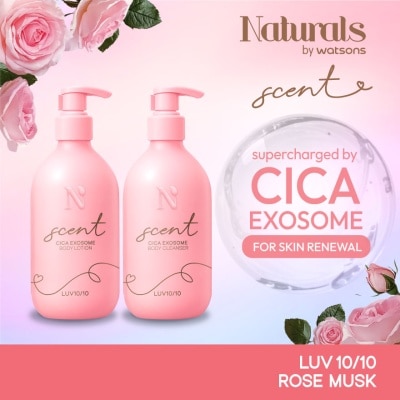 NATURALS BY WATSONS - Luv 10/10 cica-exsome bundle 400ml X 2