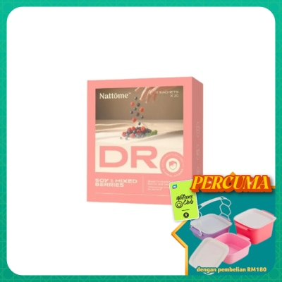 NATTOME - Dr Mixed Fermented Soy With Berries & Inulin 15s X 2g